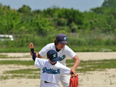 ルーキーズJrベースボールクラブ 牧野ヶ池教室の1.5部クラス