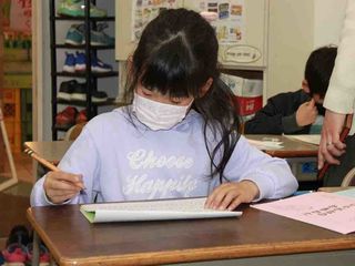 けんもくスクール 書写・書道 薄葉教室10