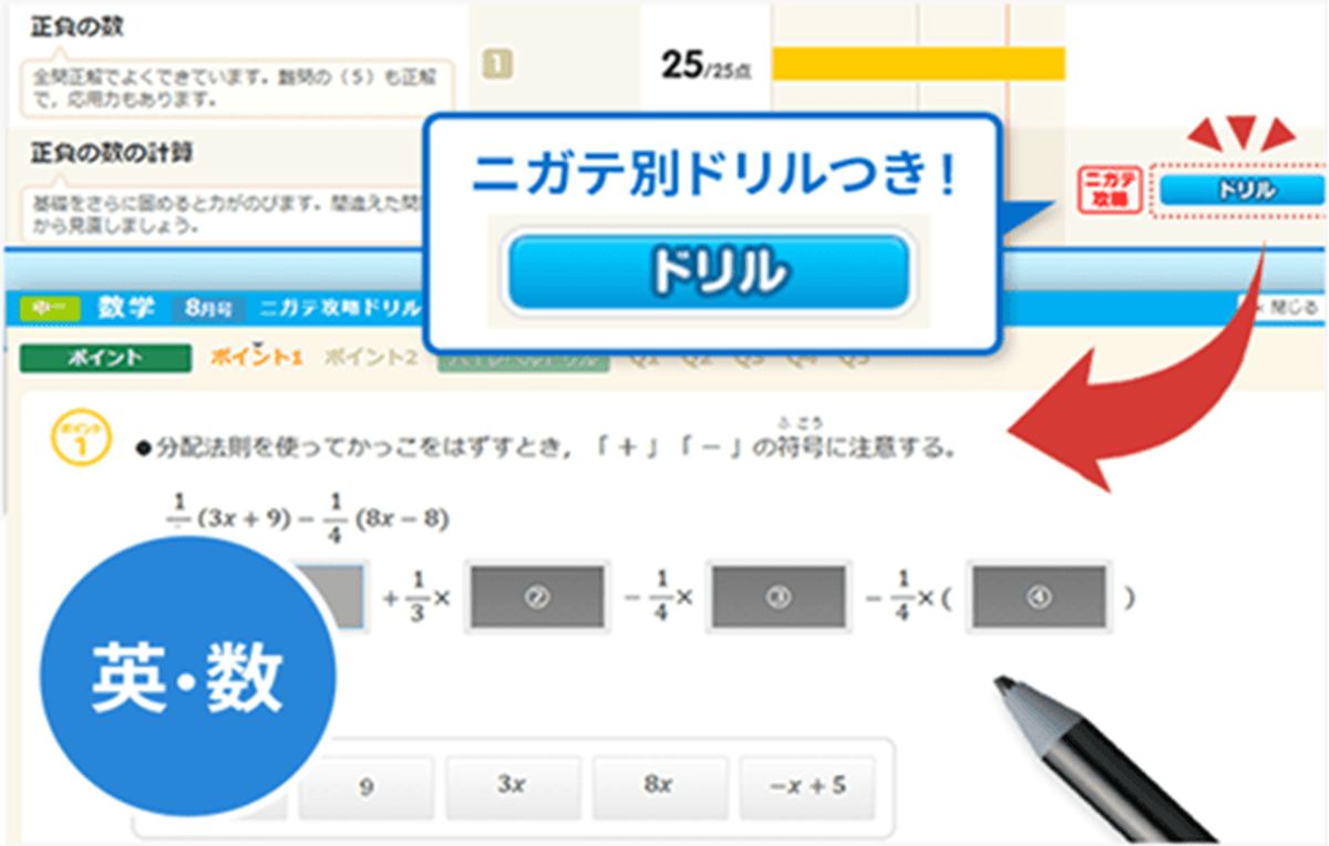 進研ゼミ 中学講座12