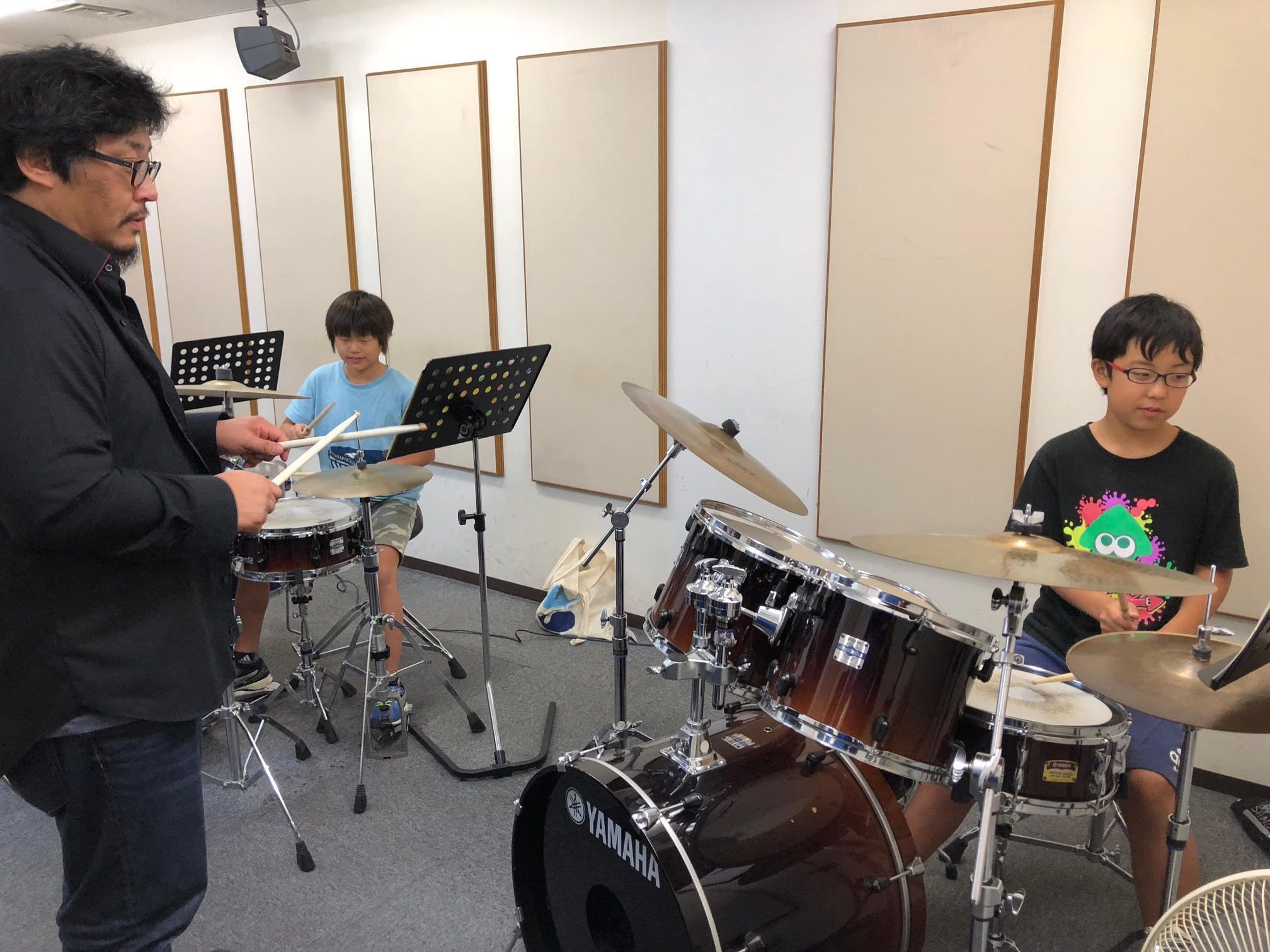 新響楽器　小学生ドラム教室のカリキュラム