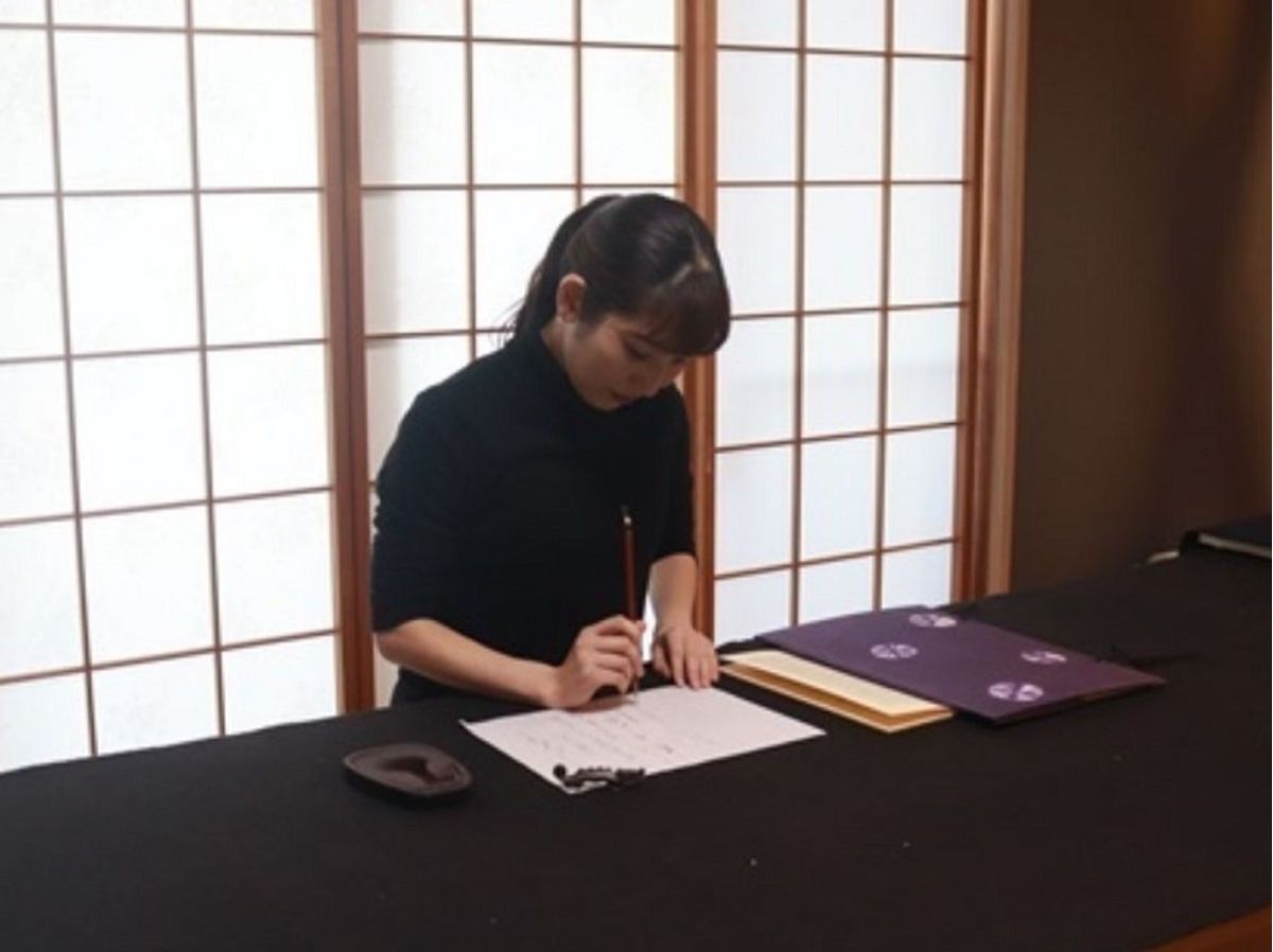 書道教室 花 教室 2