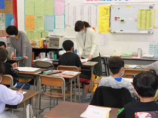 けんもくスクール 書写・書道 薄葉教室11