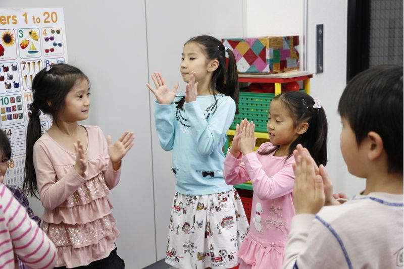 ハッピードルフィンズ 中央台鹿島教室の様子