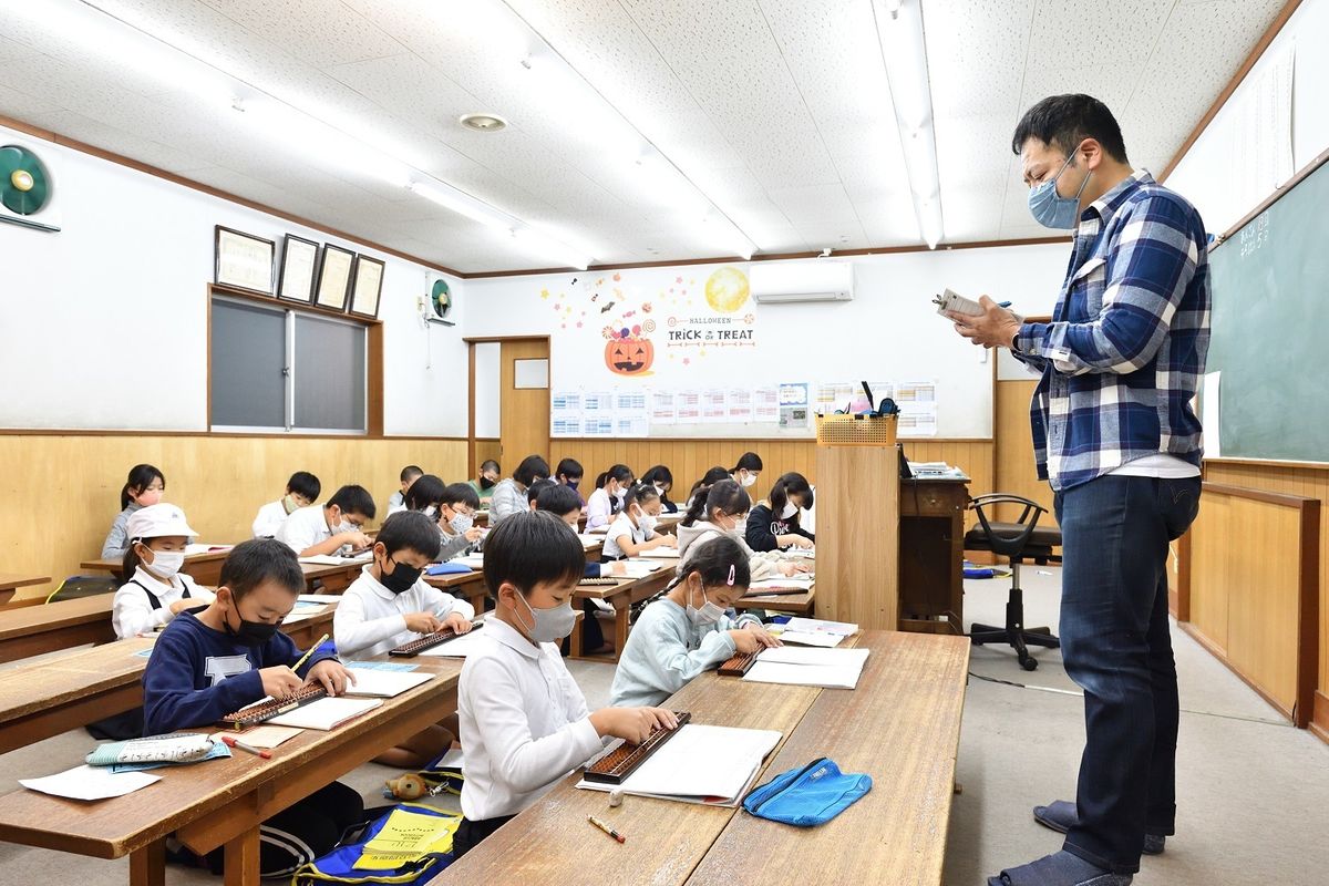 西藤珠算学院 曽根教場12