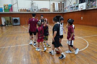 川崎ブレイブサンダース バスケットボールスクールTHUNDERS KIDS 教室 1