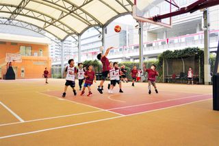川崎ブレイブサンダース バスケットボールスクールTHUNDERS KIDS サンダースコート校3