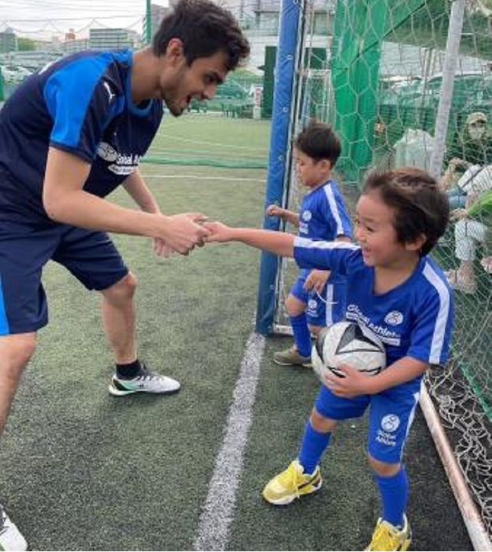 グローバルアスリート英語サッカースクール 横浜校の様子