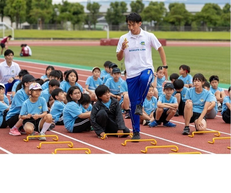 陸上教室 アスリートリンク ​益城スクールの様子