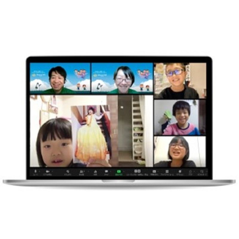 オンライン子どもプレゼンスクールShow＆Tellスタジオの様子