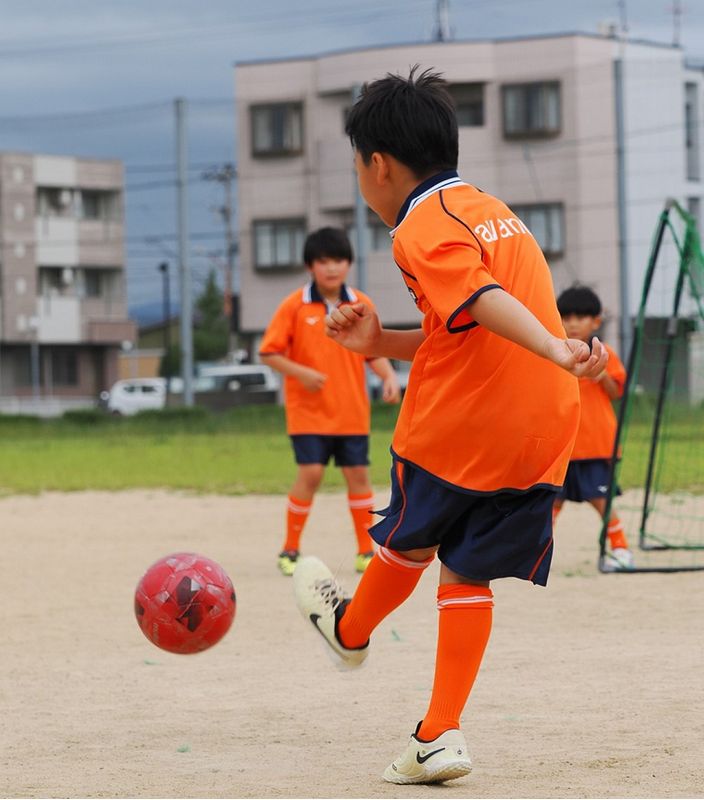 アバンセサッカークラブ 春江アバンセの様子
