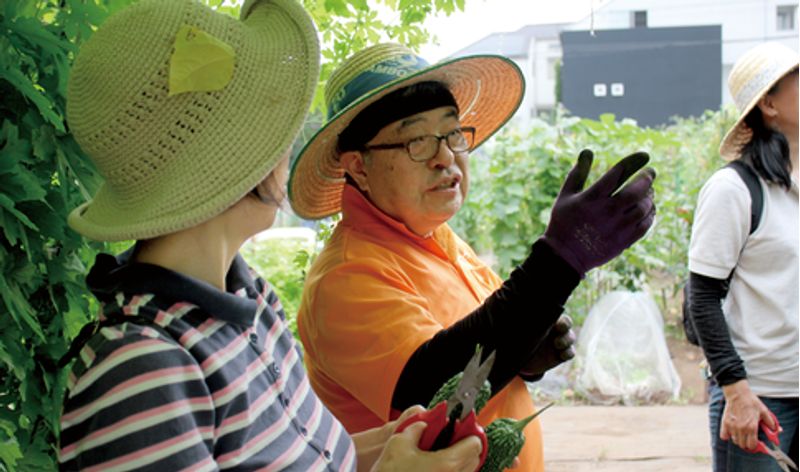 八潮駅サウスファームの様子
