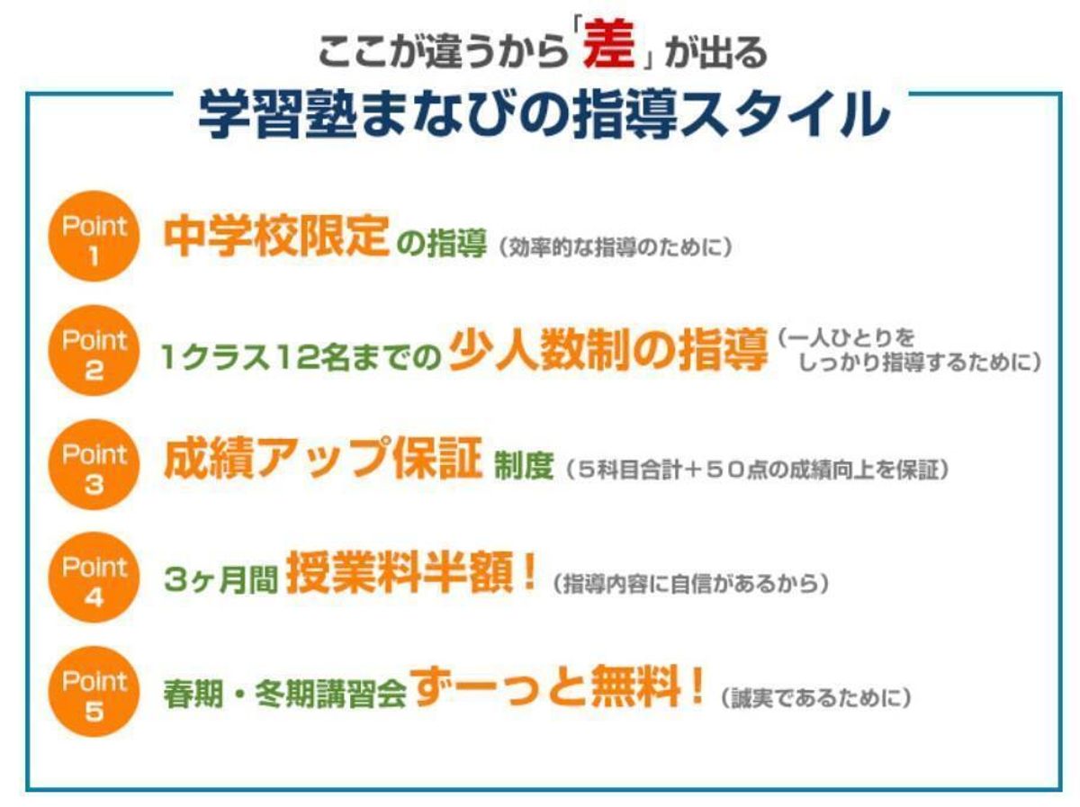 学習塾まなび 岸和田教室【岸城中学校・土生中中学校校区専門】1