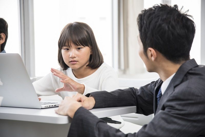 ジュニアプログラミングスクール RePro 的場校の様子