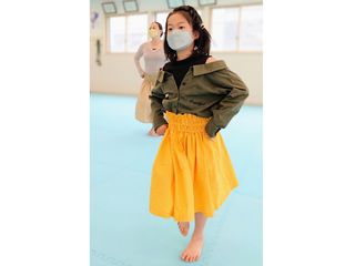 成立ゼブラ フラダンスクラブ 成立学園空手道場7