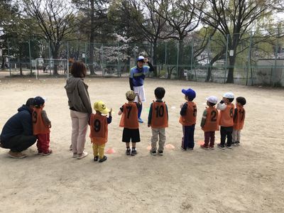 ルーキーズJrサッカークラブ 岡崎南教室の幼児クラス(1部)