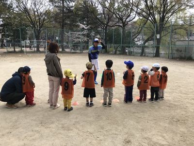 ルーキーズJrサッカークラブ 港北教室の幼児クラス(1部)