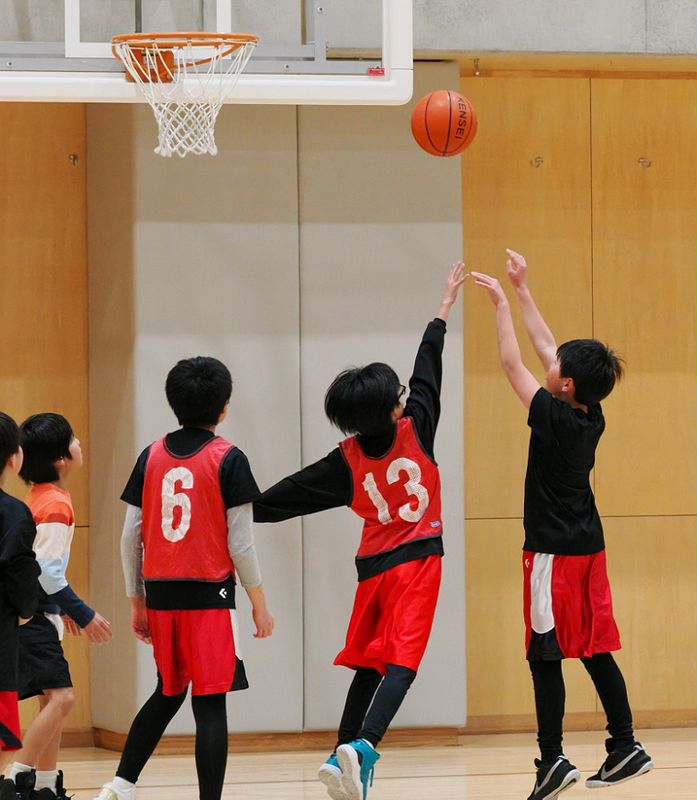 ダンクスバスケットボールクラブ 鯖江サタデーダンクスの様子