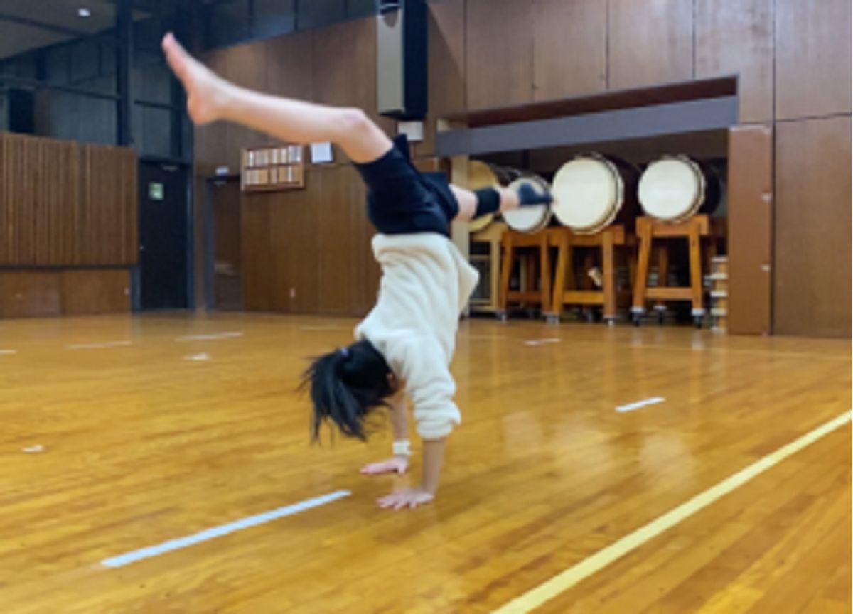 MIRAIE体操クラブ 東員町総合体育館武道場4