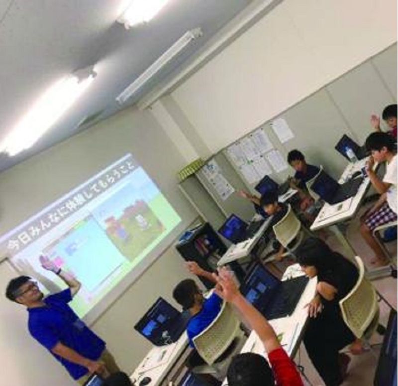 Amic academy 市が尾東口駅前校の様子