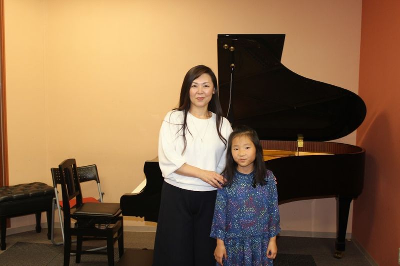 れいこちゃん(6歳・小学校1年生)と三友先生