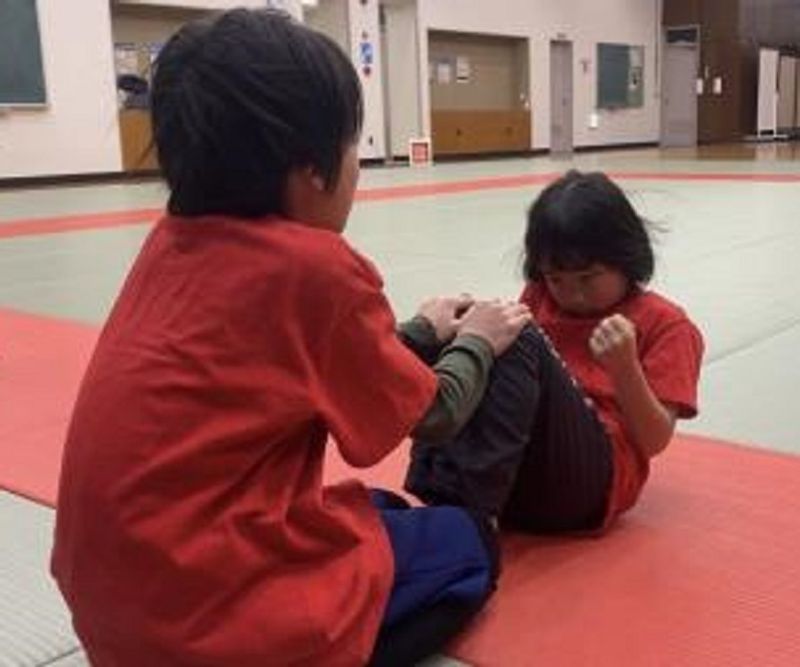 MIRAIE体操クラブ 東員町総合体育館武道場の様子