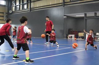 川崎ブレイブサンダース バスケットボールスクールTHUNDERS KIDS 教室 3
