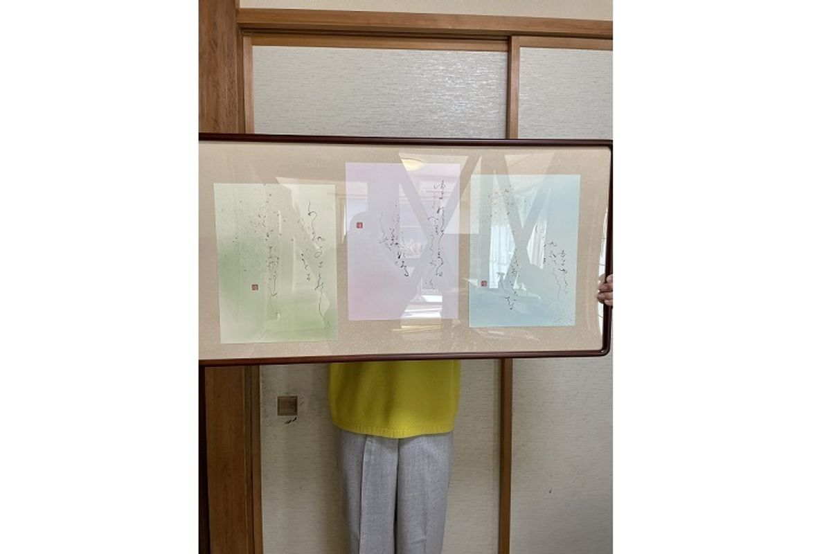 書道教室 花 教室 3